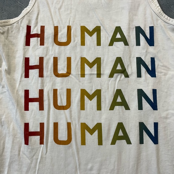 Everlane Rainbow Human Tank Top - Picture 3 of 7